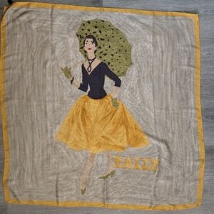 Bally Limited Edition 1999 Silk Scarf Pristine Condition